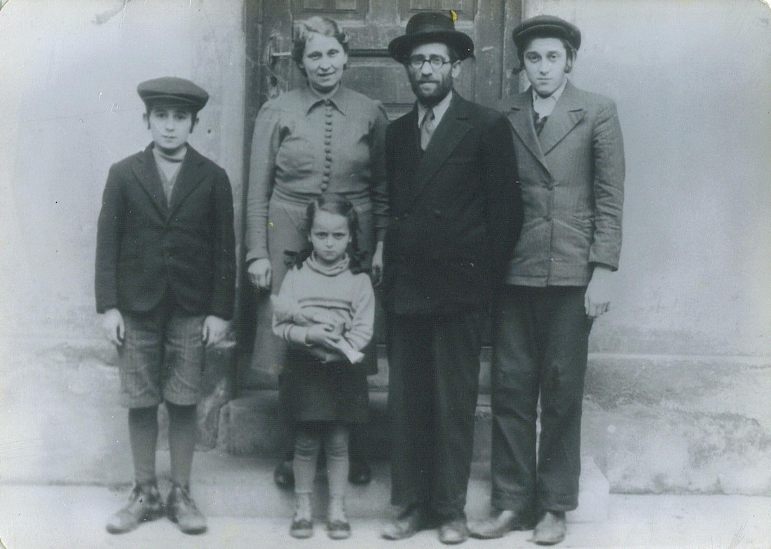 Alexander Friedman, one of the Boys, and family In pre-war Košice
