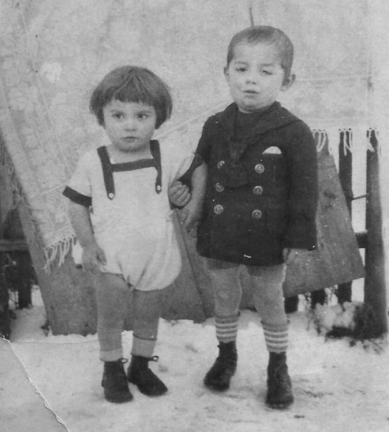 Young Herman Alter (L), Polana, 1930