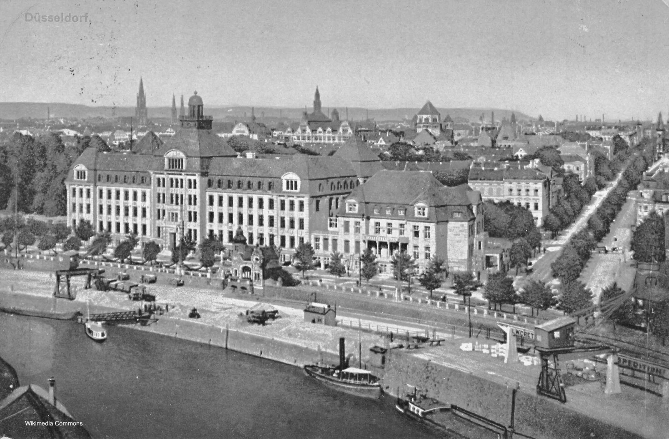 Photograph of Düsseldorf, Germany.