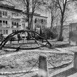Photograph of The Great Synagogue Memorial, Bialystok, Poland.