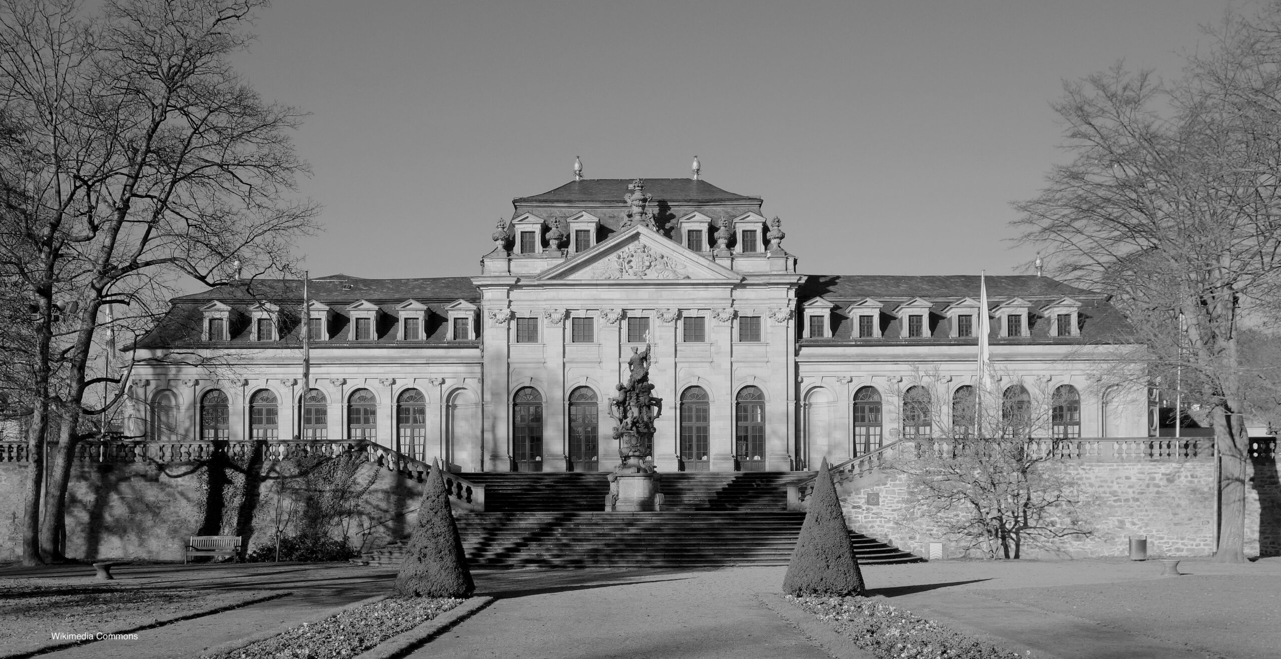 Photograph of the Orangerie in Fulda, Germany.