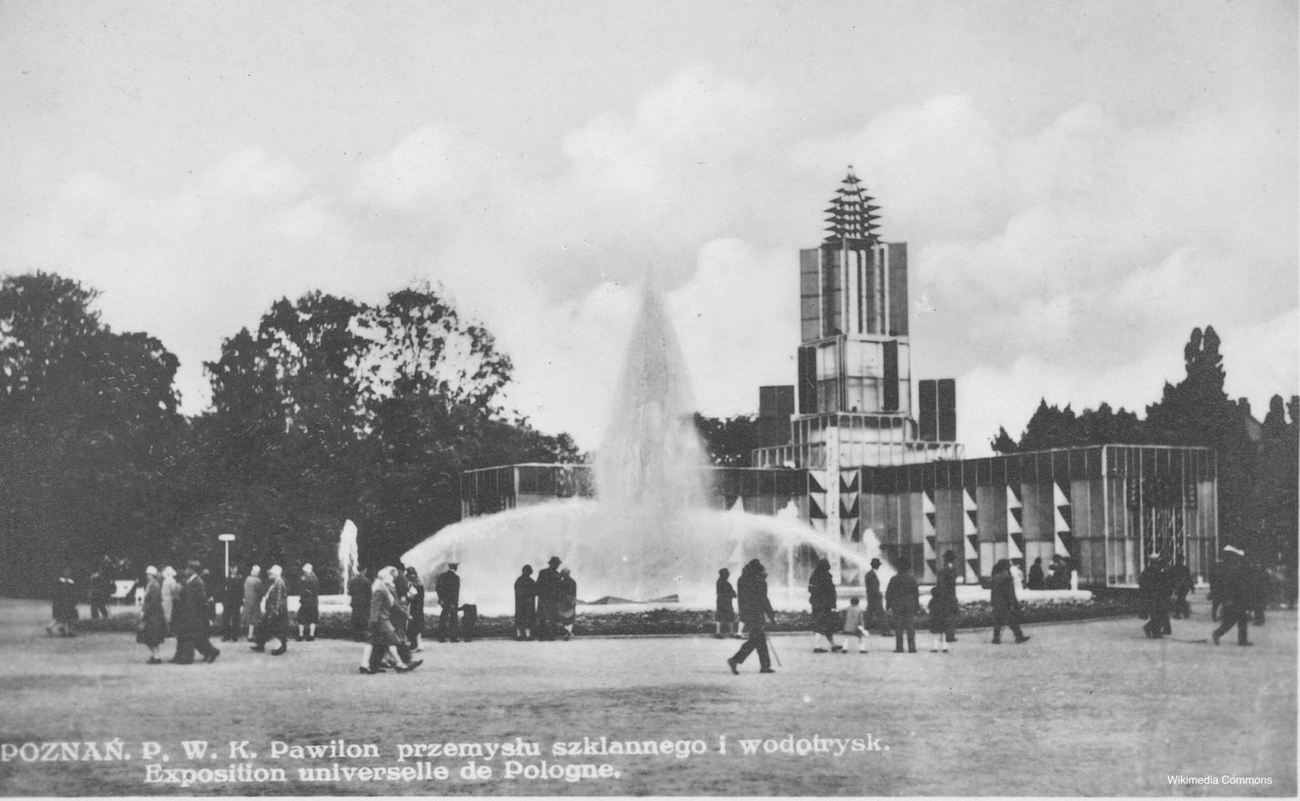 Photograph of Poznan, Poland, 1929. 