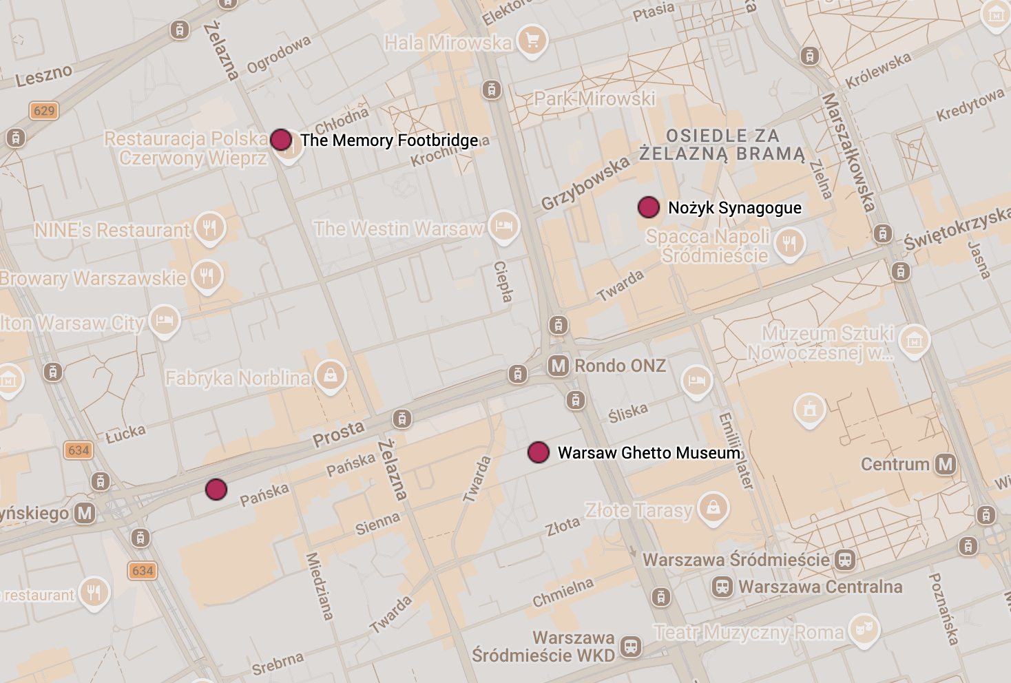 Small Ghetto Area, Warsaw