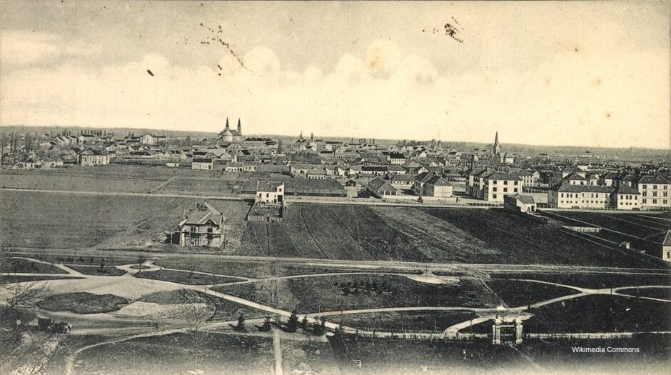 Old Photograph of Szombathely, 1904.