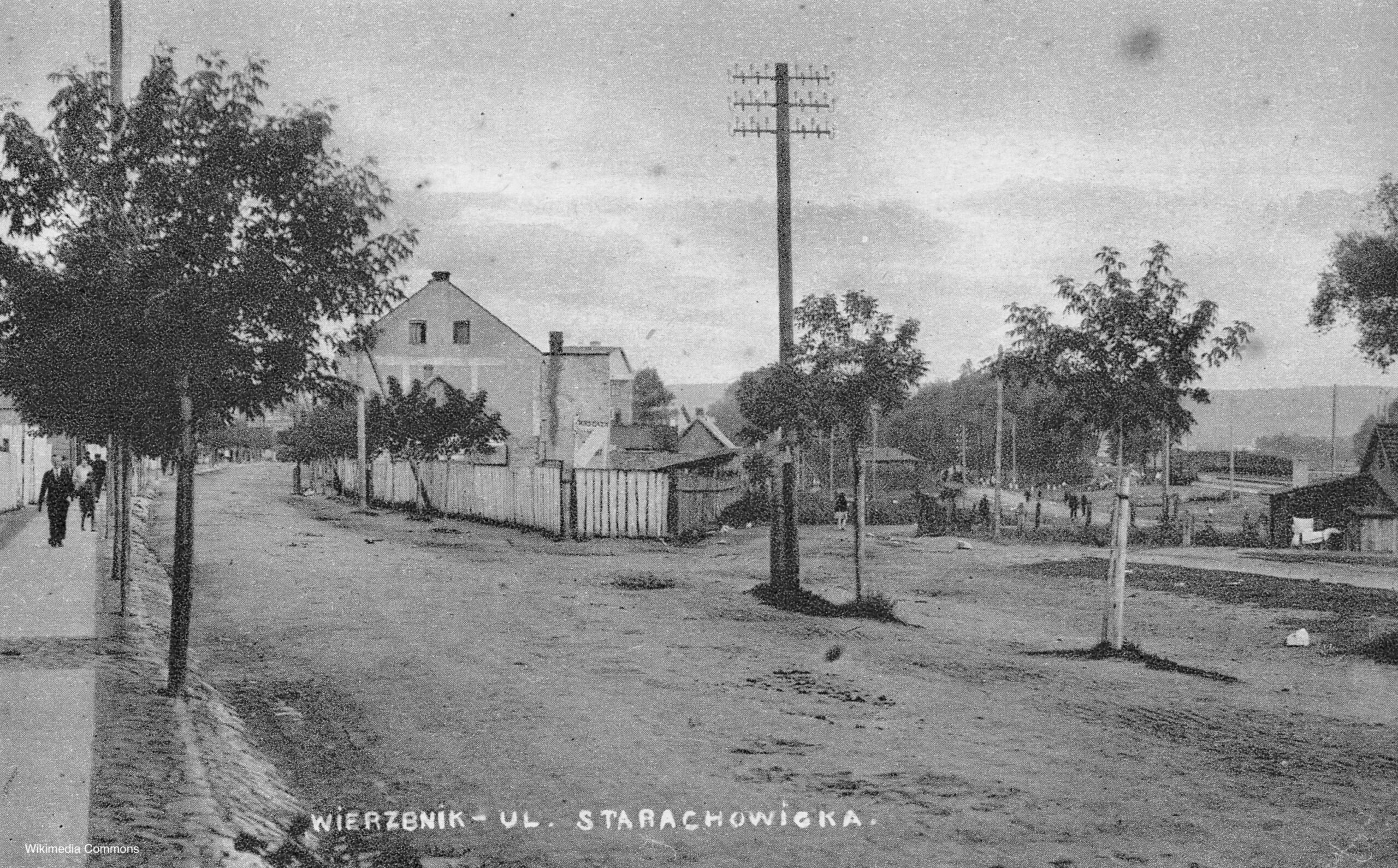 Photograph of Wierzbnik, ul. Staracowicka, 1928.