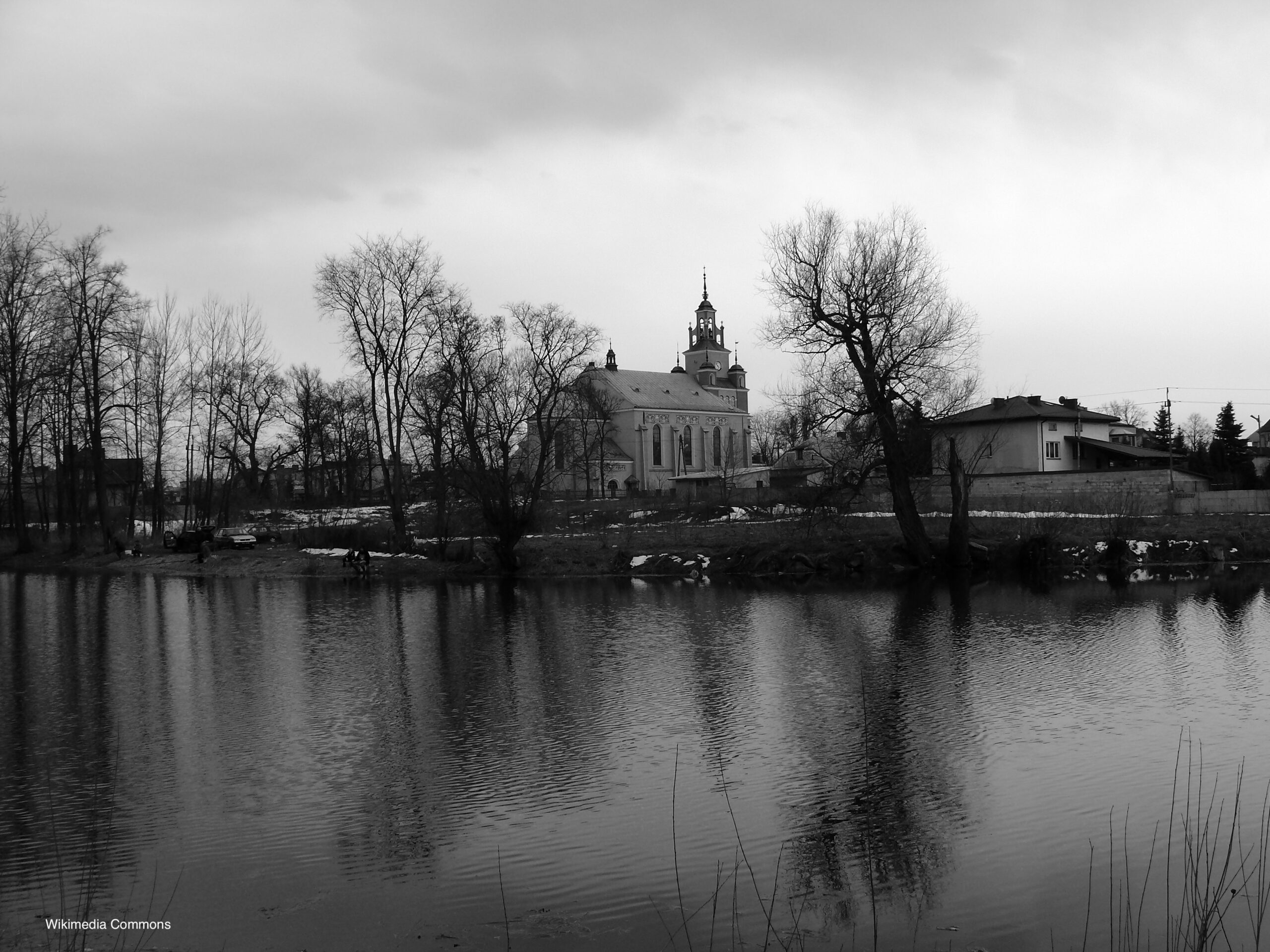 Photograph of Modern-day Białobrzgi, Poland.