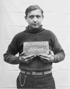 Photograph of Alfred Buchfuehrer in Kloster Indersdorf, Germany in 1945.