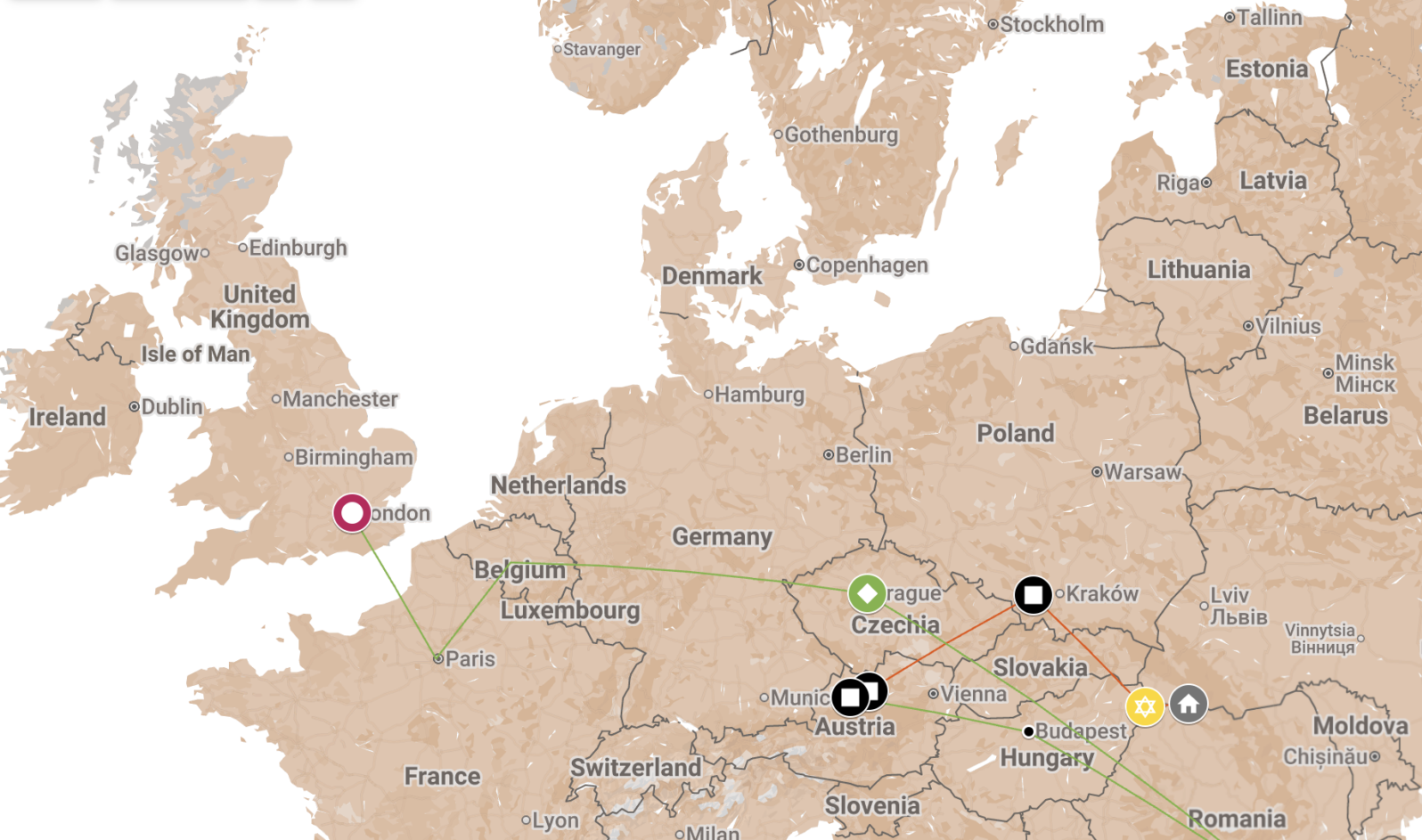 Lazar Edelstein's Journey 1944-1948
