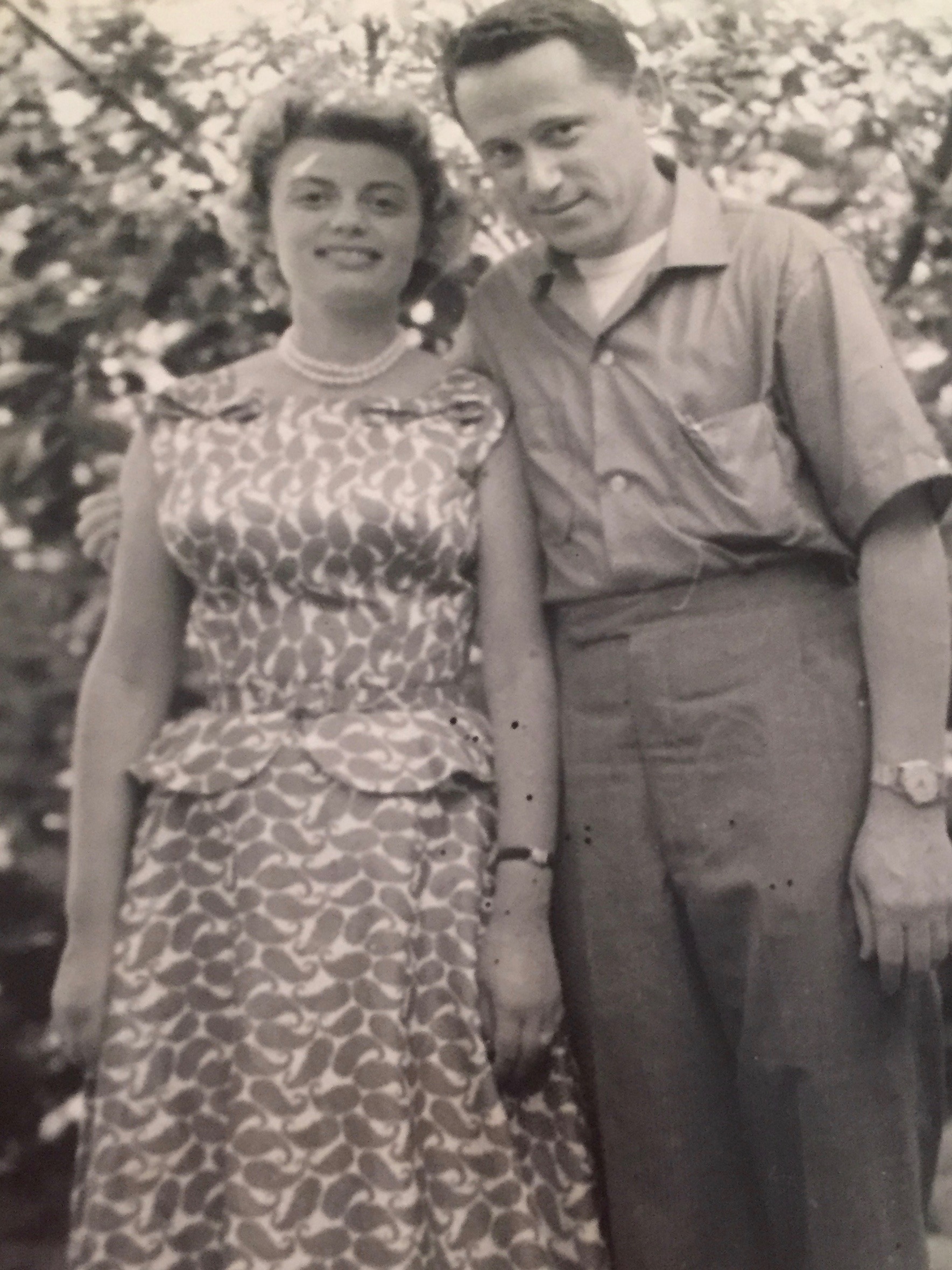 Photograph of Erika Vermes and Josef Grossman