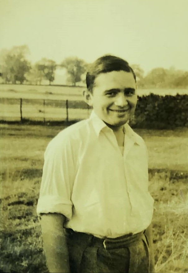 Photograph of Alexander (Sender) Riseman in Windermere in 1945.