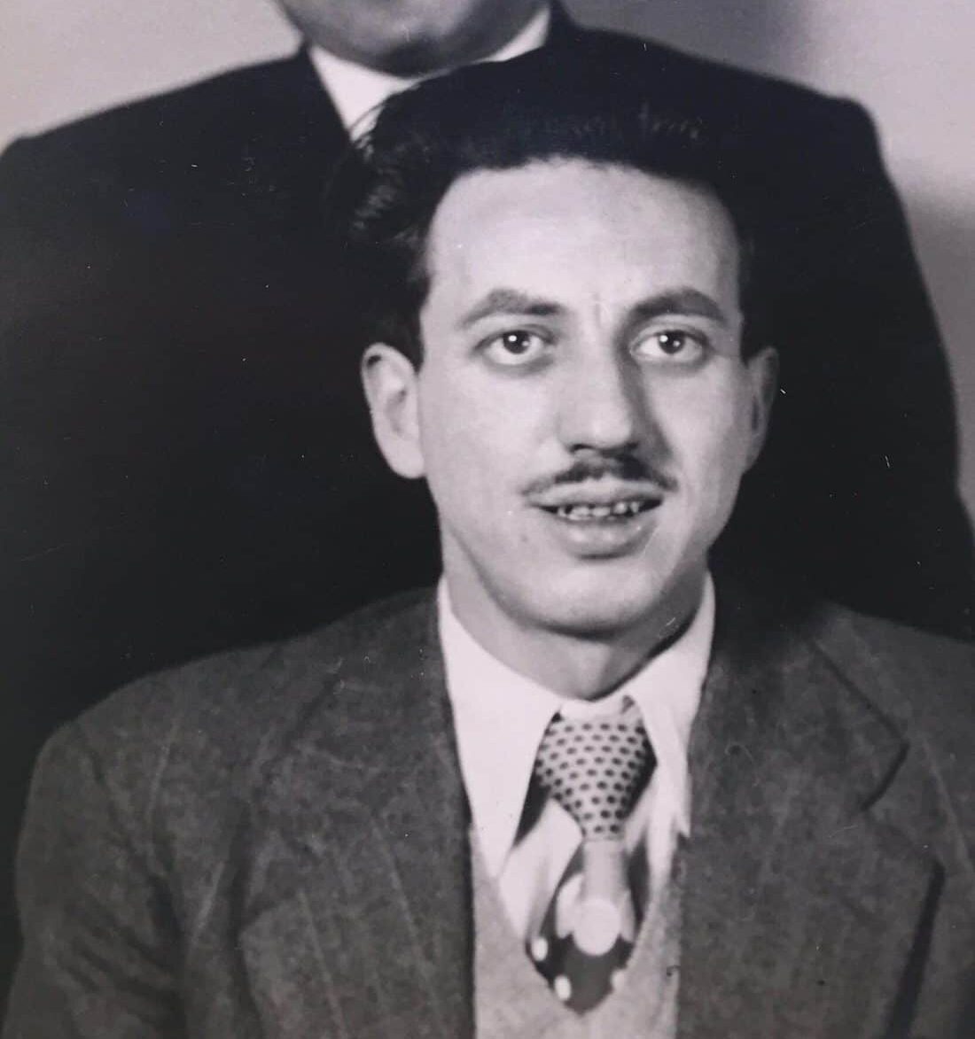 Photograph of Jacob Glicksohn and David Weirnik.