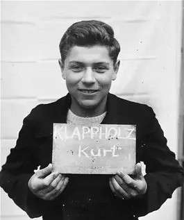 Photograph of Kurt Klappholz in Kloster Indersdorf, Germany in 1945.