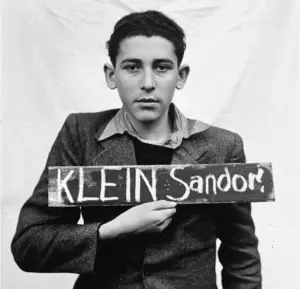 Photograph of Sandor Klein in Kloster Indersdorf, Germany in 1945.