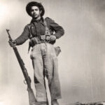 Photogrsph of Krulik Wilder in the Israeli army, 1948.