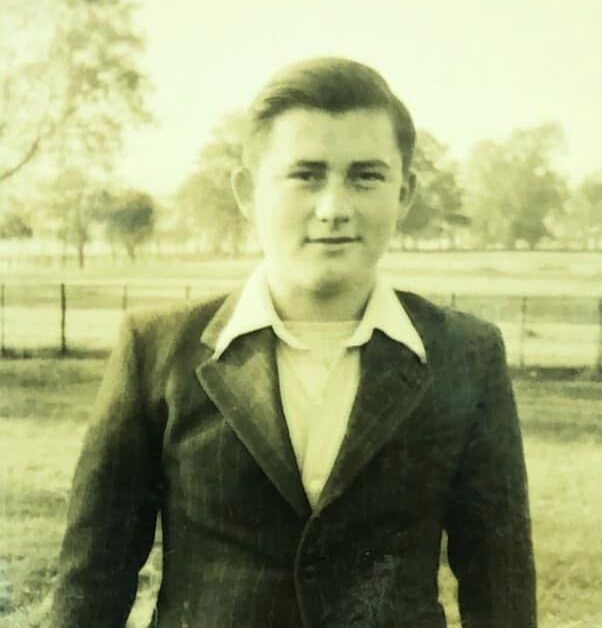 Leon Rosenberg in Windermere in 1945