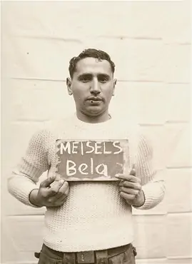 Photograph of Bela Meisels in Kloster Indersdorf, Germany in 1945.