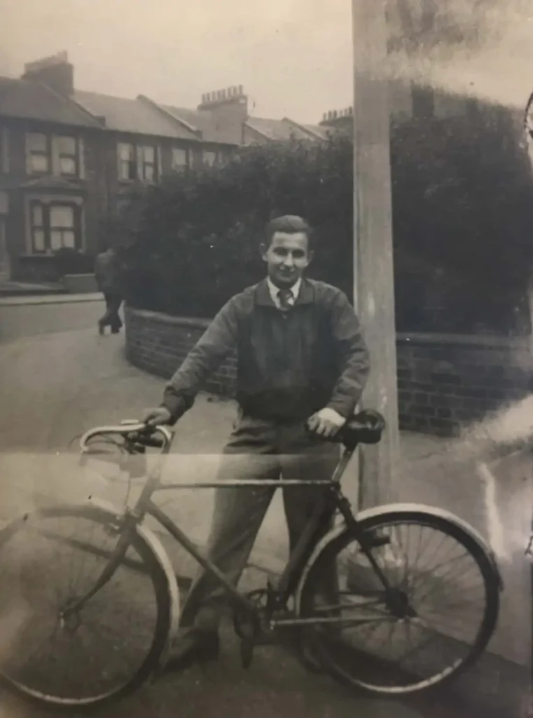 Photograph of Mendel Silberstein in England.