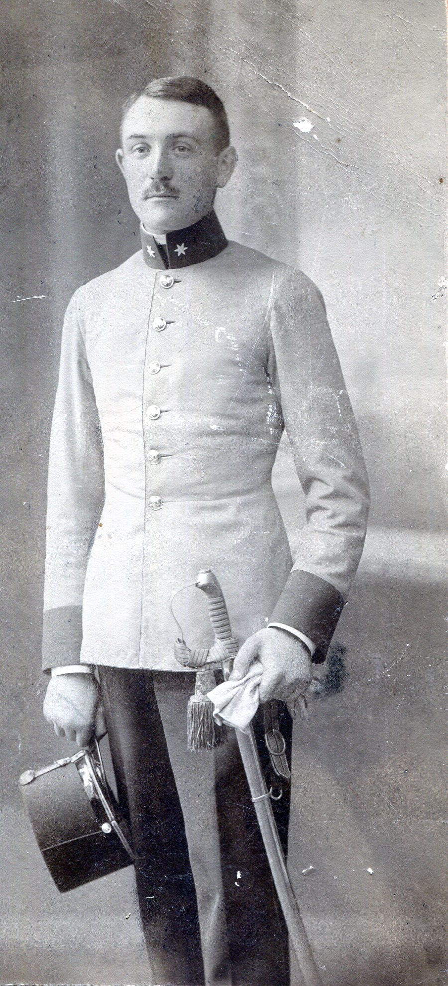 Photograph of Moritz Klappholz the father of Kurt Zlappholz.