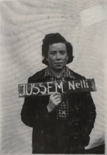 Photograph of Nelly Jussen in Kloster Indersdorf in 1945.