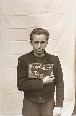 Photograph of Tibor Sands in Kloster Indersdorf, Germany 1945.