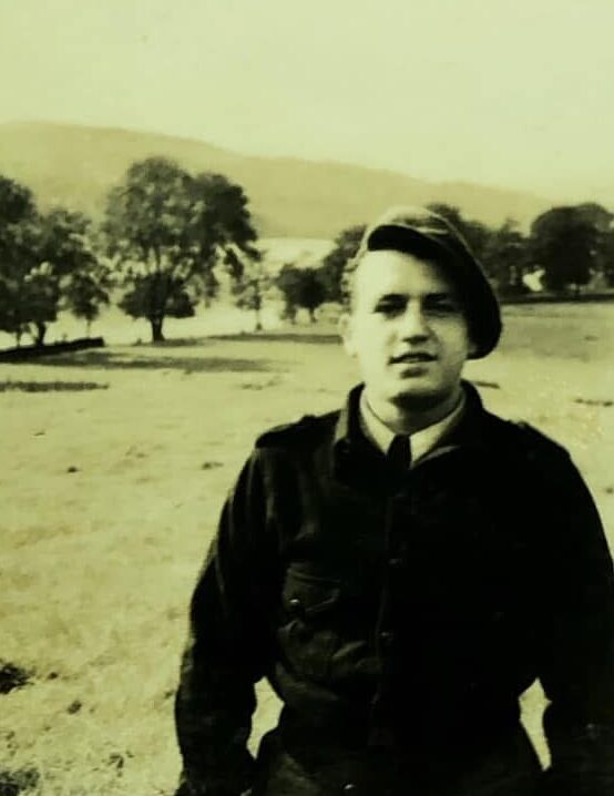 Schmiel Rosengarten in Windermere in 1945