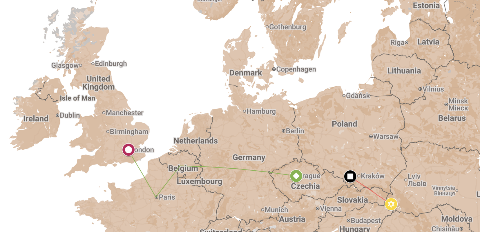 Eliska Stern's Journey 1944-1948