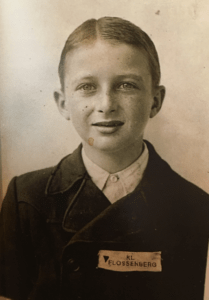 Photograph of Stephen Wolkowitz just after the liberation.