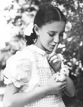 Photograph of Zdenka Hurssel in the Weir Courtney hostel.