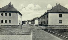 Photograph of the Belsen-Hohne DP Camp 1945.