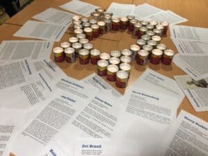 Photograph of Holocaust Memorial Day Ascot Library 2019.