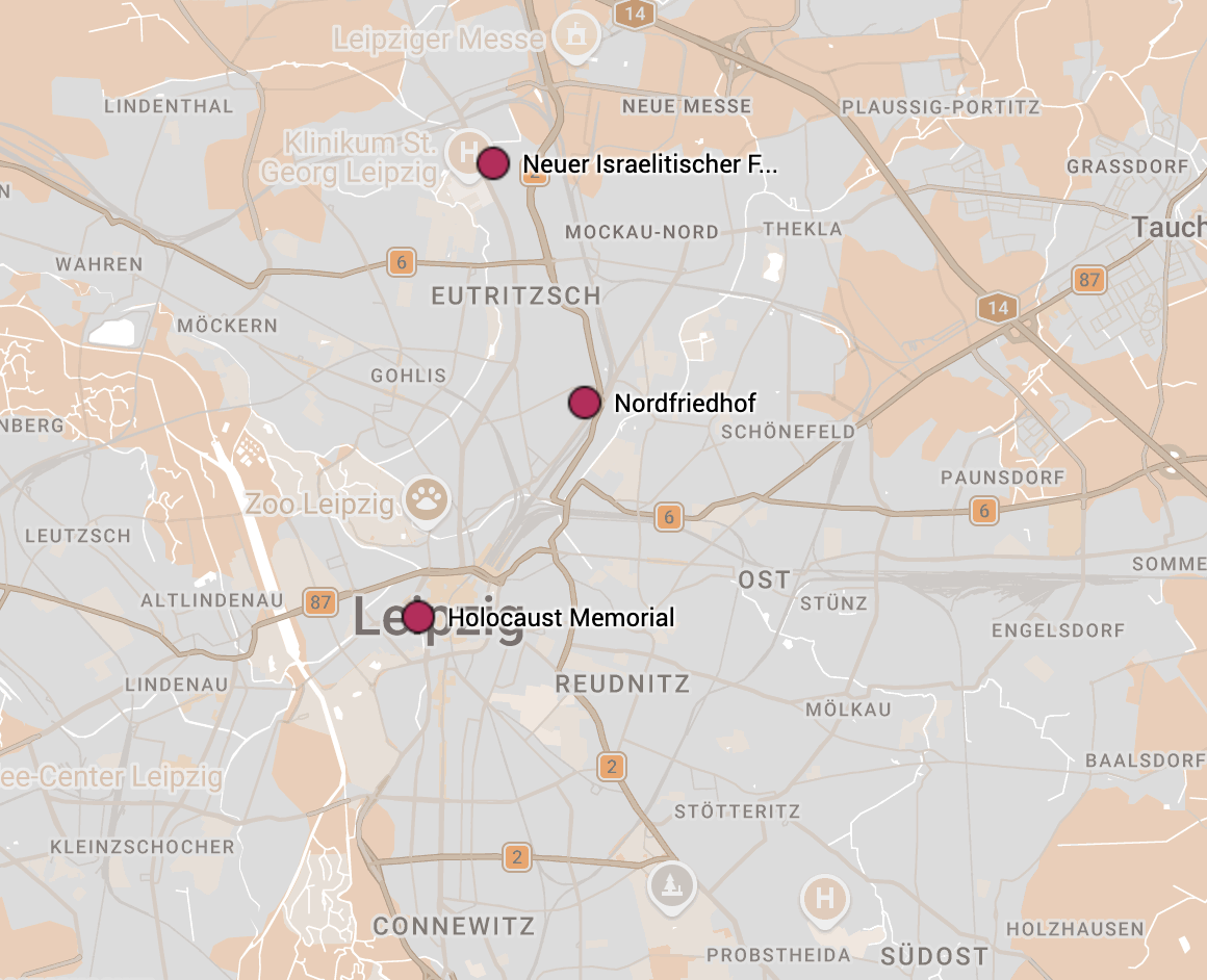 Jewish heritage sites in Leipzig