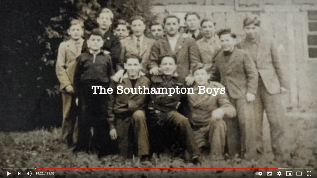 Photograph of the Southampton Boys
