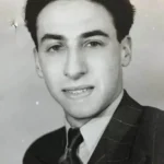 Photograph of Manny Silver, the warden of the Ascot hostel.