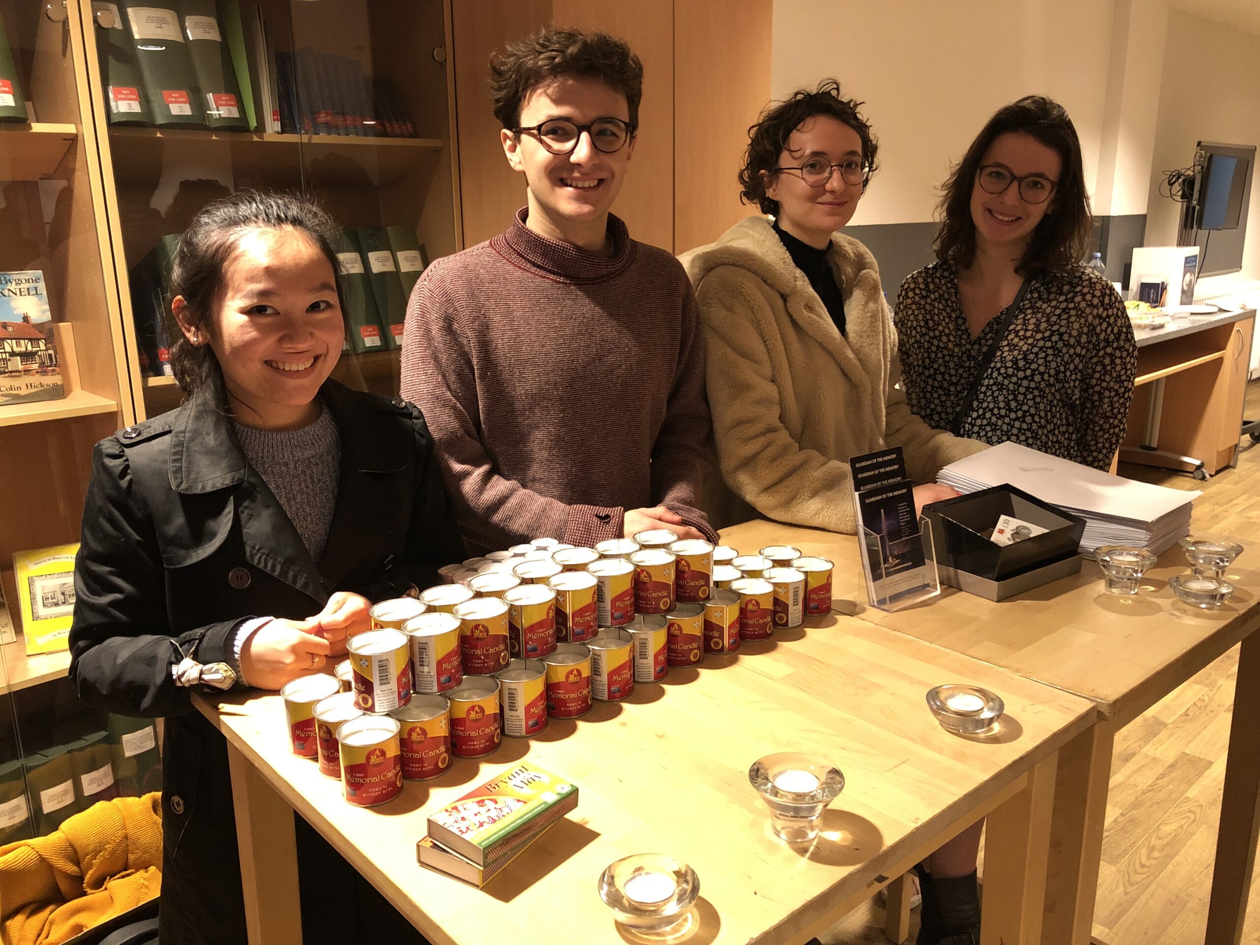 Photograph of the Holocaust Memorial Day Event in Ascot, 2019.