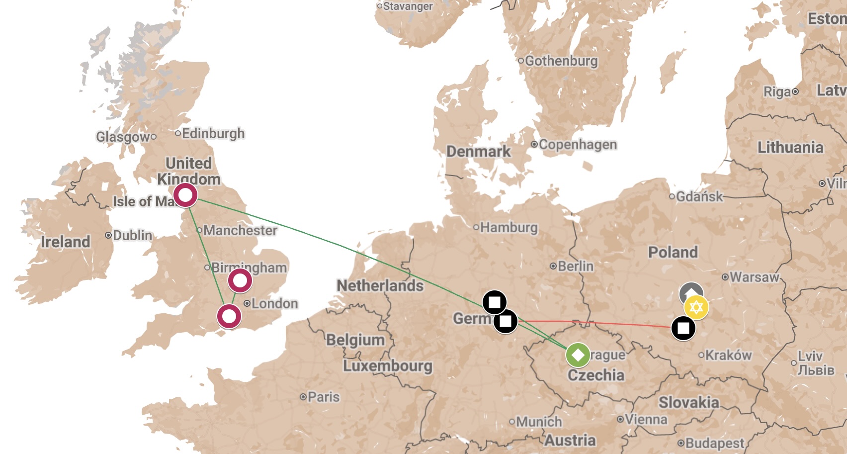 Joshua Segal's Journey 1939-1948.