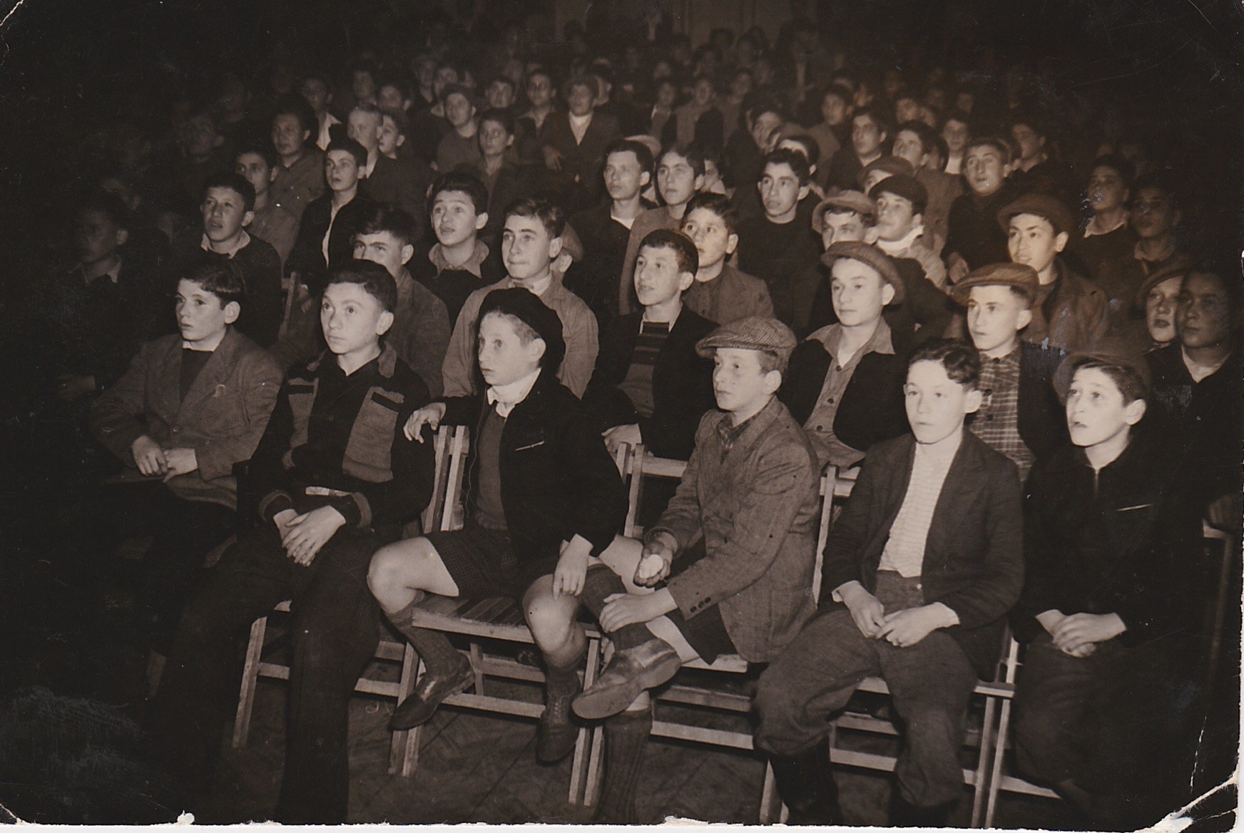 Photograph of the first group of the Boys in Windermere.