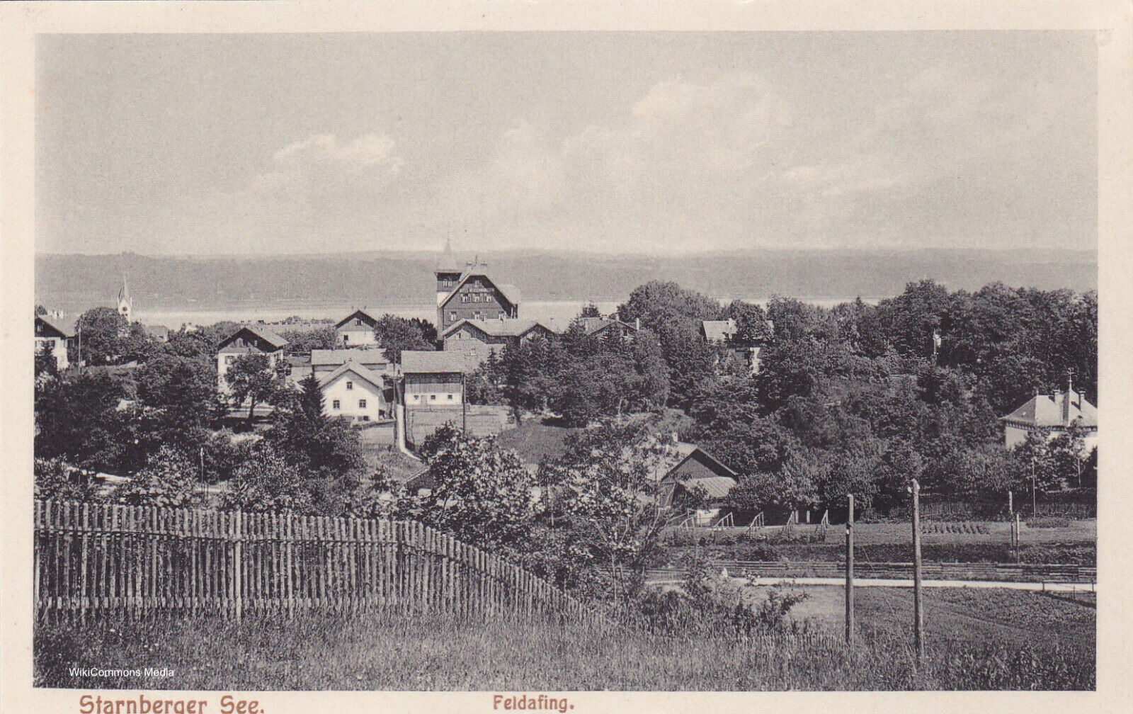 Postcard of Feldafing, 1920