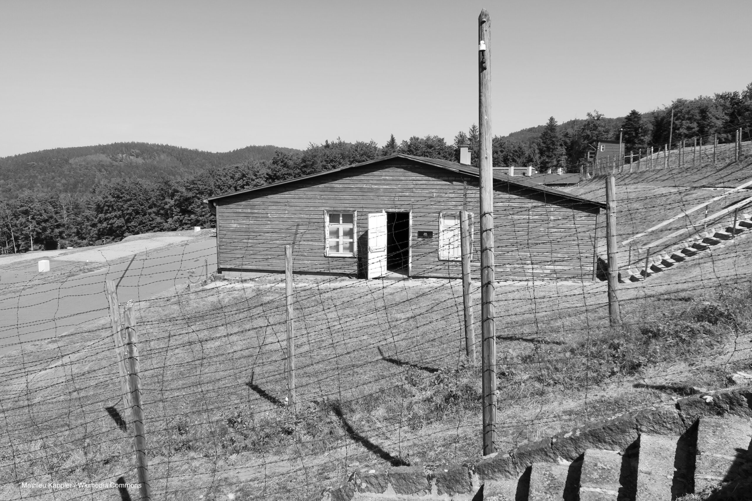 Photograph of the former Natzweiler-Struthof concentration camp