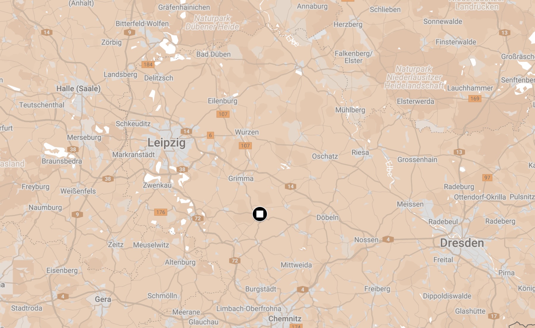 Map of Colditz Camp.