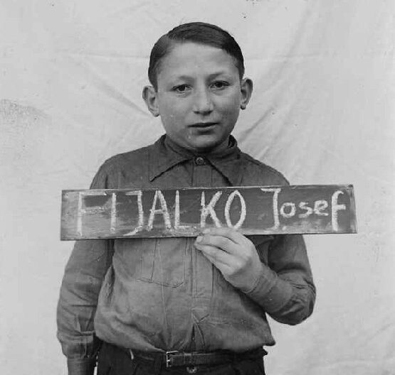 Photograph of Josef Fijalko in Kloster Indersdorf, Germany in 1945.