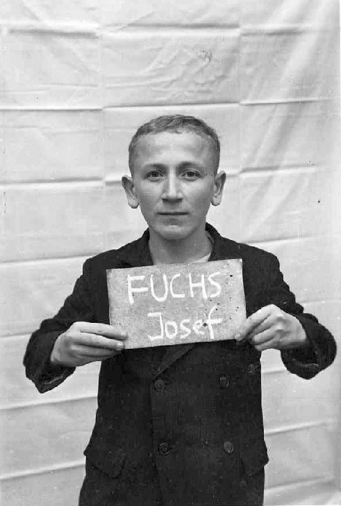 Photograph of Josef Fuchs in Kloster Indersdorf, Germany in 1945.