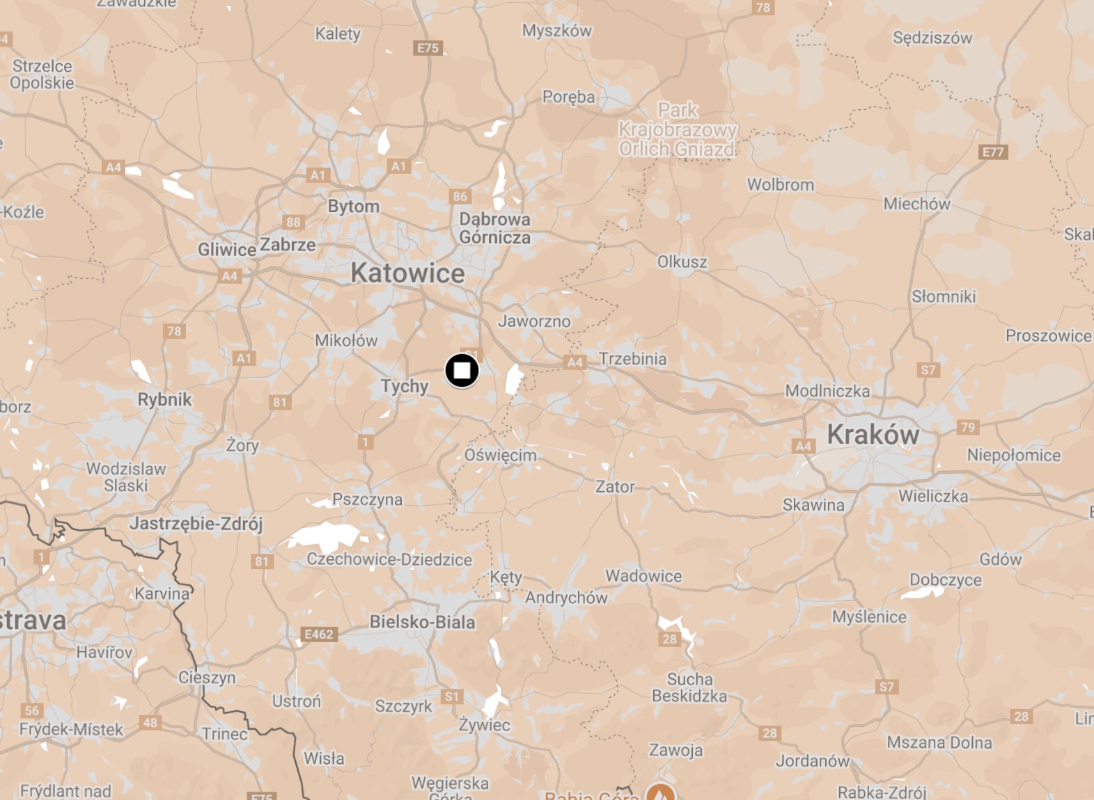 Map of Gunthergrube Camp.