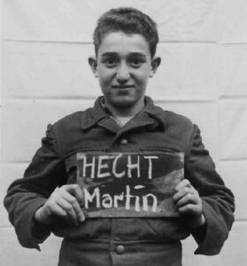 Photograph of Martin Hecht in Kloster Indersdorf, Germany in 1945.