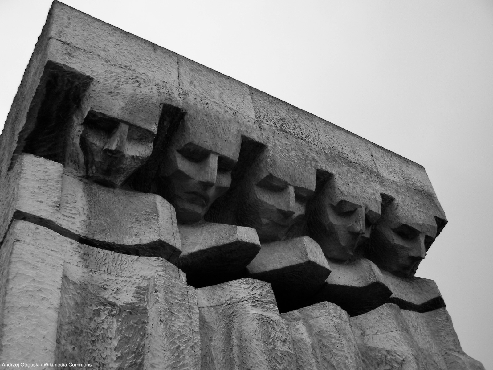 Photograph of the Kraków-Płaszów Memorial.