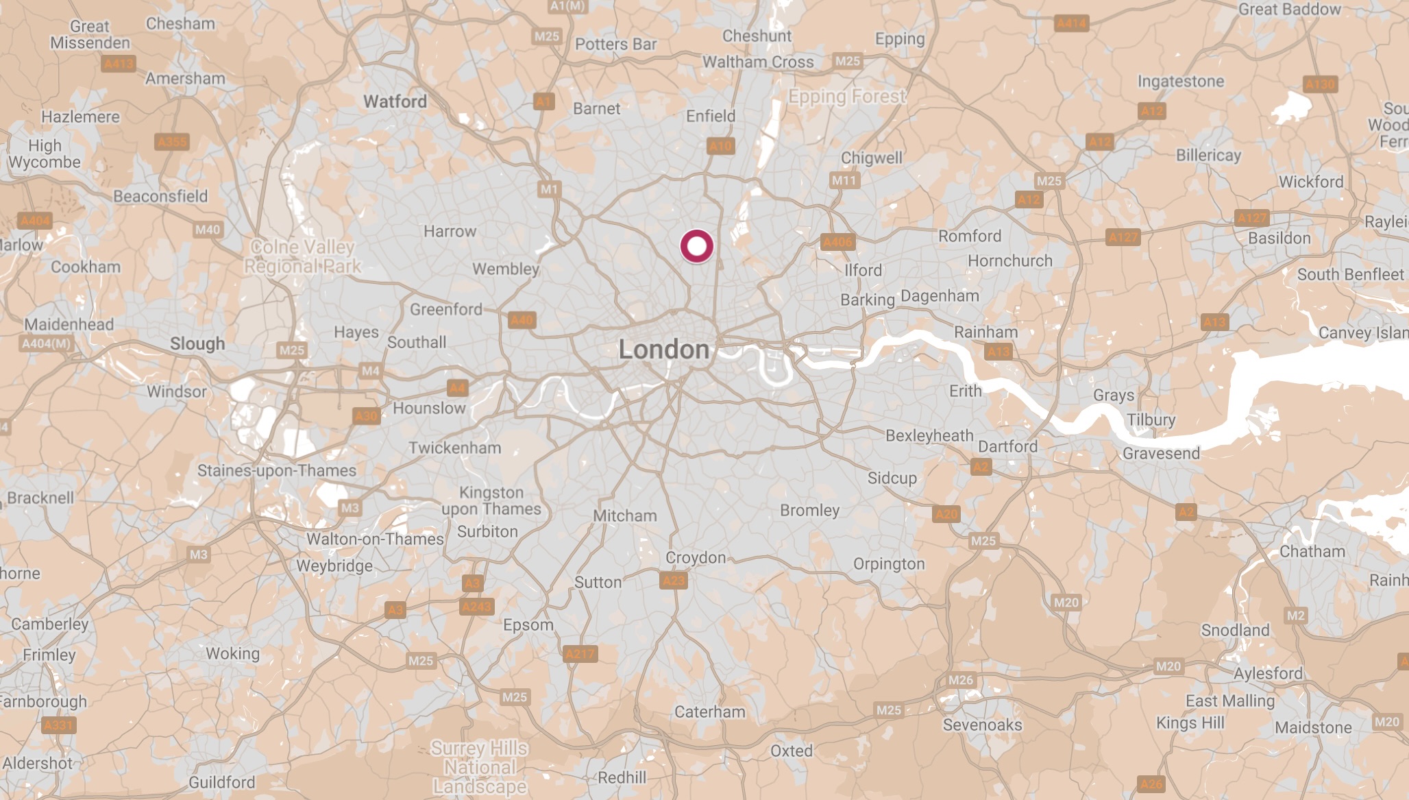 Map of Manor House Hostel.