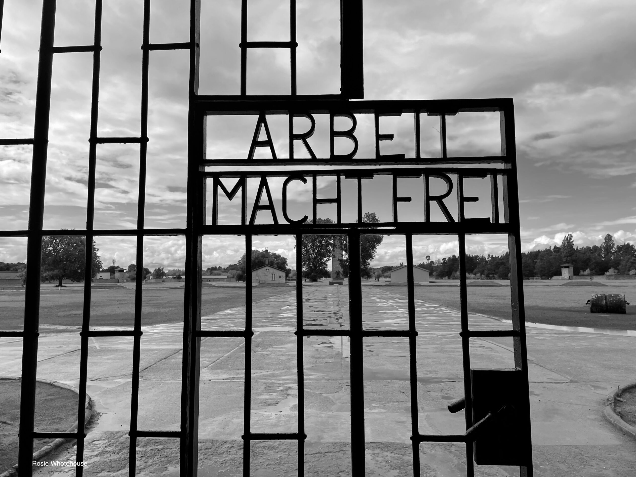 Photograph of the Memorial and Museum Sachsenhausen, Germany