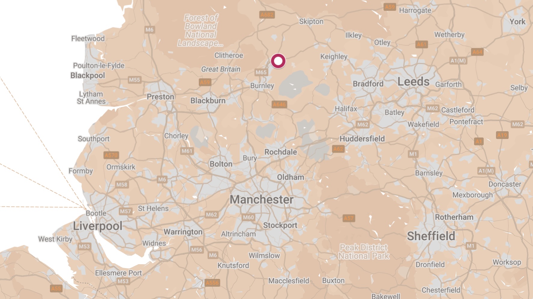 Map of Montford Hall Hostel.