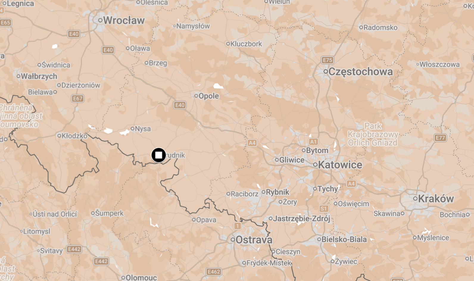 Map of Neustadt subcamp