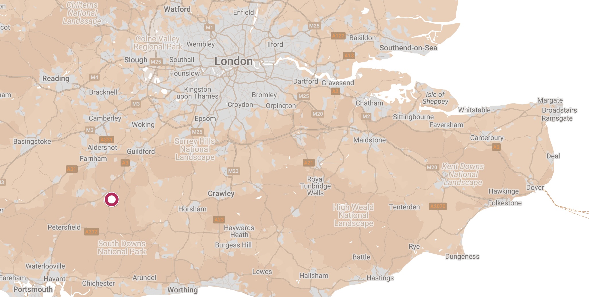 Map of Stoatley Rough School.