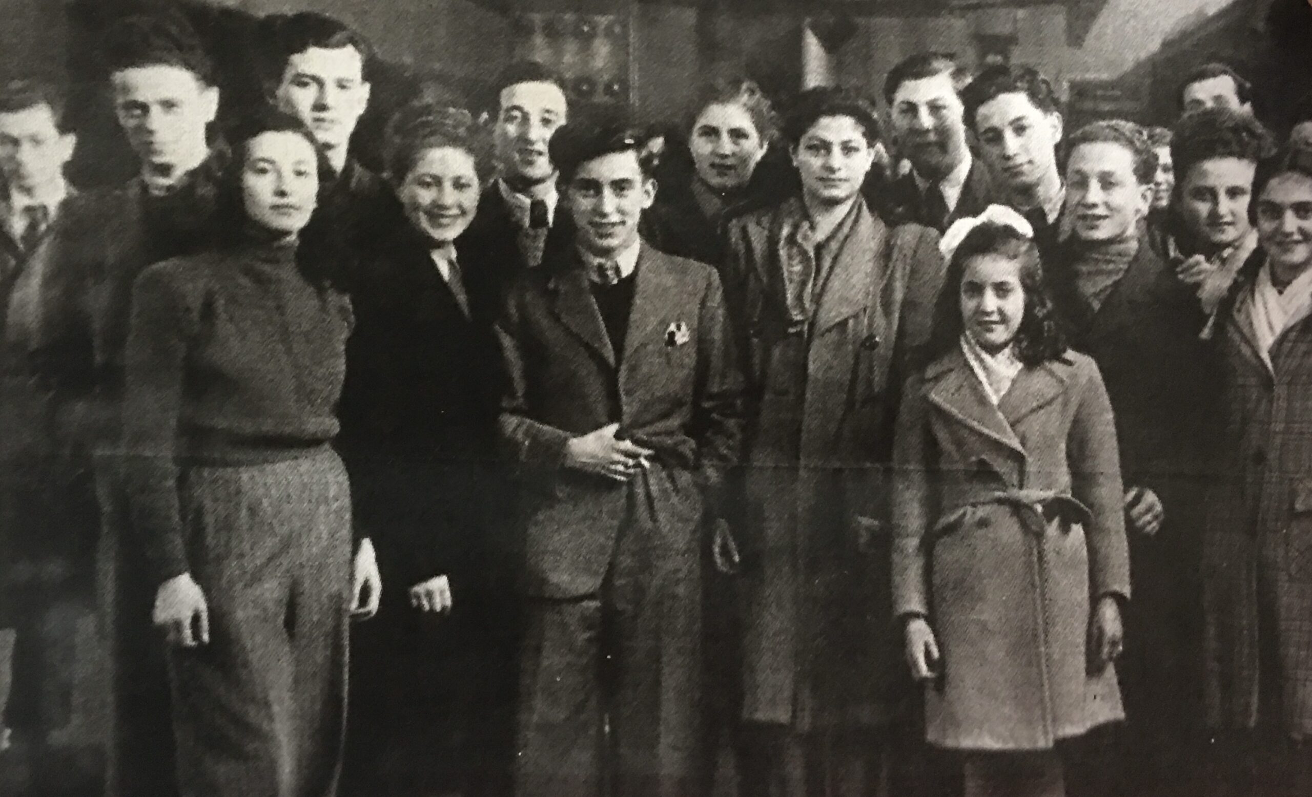 Photograph of the Boys going to Canada on the War Orphans Programme in 1947.
